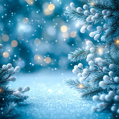 Winter Photo Backdrop Background 1x1 Social Post Tile Instagram