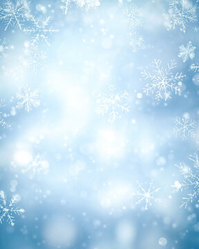 Winter Photo Backdrop Background 4x5 Social Post Instagram