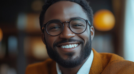 Realtor showing a house, beaming with excitement as they highlight key features.