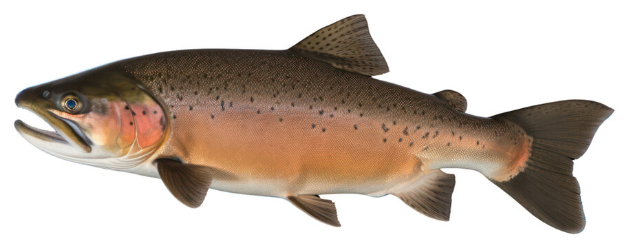 PNG Animal trout fish underwater.