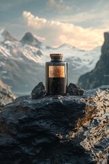 Shilajit Advertisement: A promotional visual for shilajit, showcasing its natural benefits.