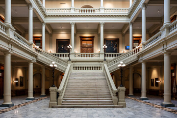 Interior of Georgia State Capitol in Atlanta