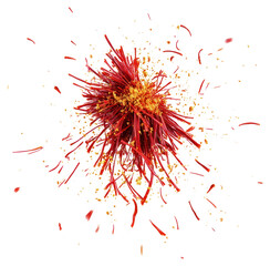 PNG Saffron explosion saffron threads.