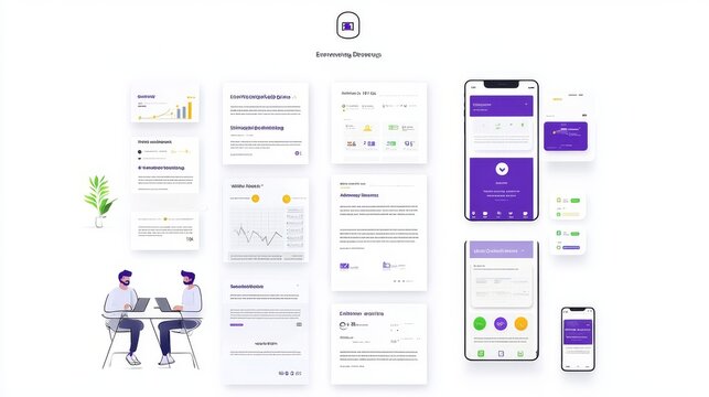 Project Management System Ui Design Images – Browse 1,054 Stock Photos ...