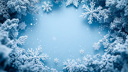 Winter Photo Backdrop Background 16x9 Social Post YouTube