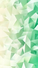 Obraz premium Abstract Geometric Background in Shades of Green