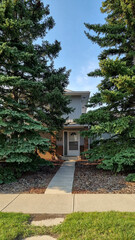 Beautiful modern suburban home in Calgary, Alberta.