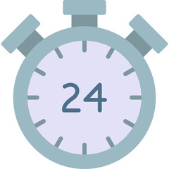 24 Hours Icon
