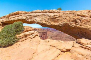 Arch in Canyon Lands National Park in Utah