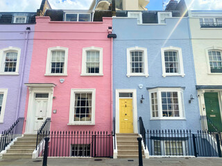 Colourful Houses, London