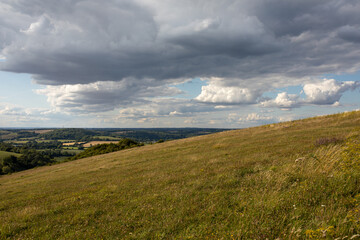 Fototapeta premium landscape with clouds