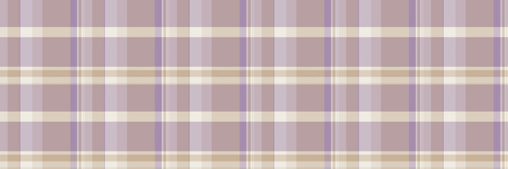 Checking texture pattern background, online fabric plaid textile. Coloured check tartan seamless vector in pastel and light colors.
