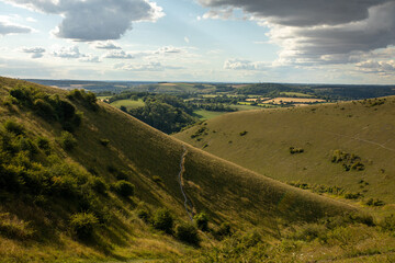 Fototapeta premium Butser Hill Sothdowns Hampshire