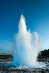 Strokkur, Geyser in nature in Iceland
