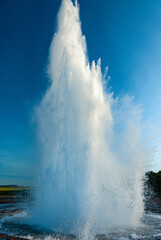Strokkur, Geyser in nature in Iceland