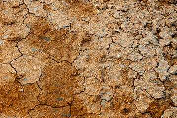 cracked ground with cracks, its notoriety chiefly because of its sulphurous mud springs called solfataras and steam springs called fumaroles.