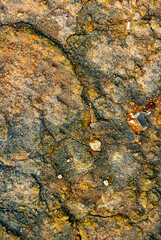 cracked ground with cracks, its notoriety chiefly because of its sulphurous mud springs called solfataras and steam springs called fumaroles.