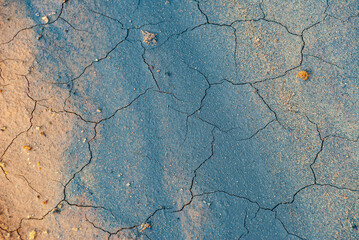 cracked ground with cracks, its notoriety chiefly because of its sulphurous mud springs called solfataras and steam springs called fumaroles.