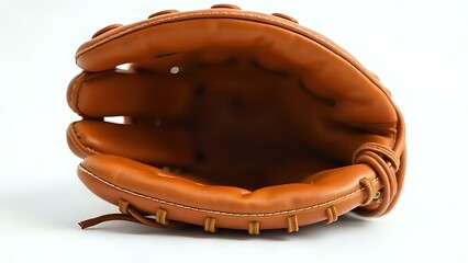 Baseball Glove on White Background