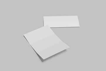 A4 TRIFOLD BLANK BACKGROUND