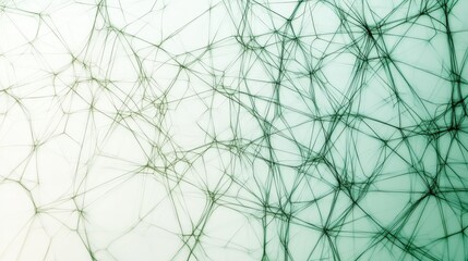 Fototapeta premium Abstract Green Cracked Glass Texture Background - Green Crackle Pattern, White Background