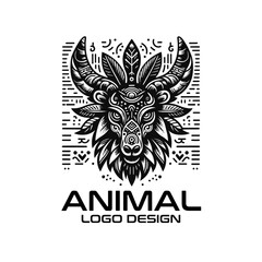 Fototapeta premium Animal Vector Logo Design