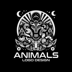Animals Vector Logo Design