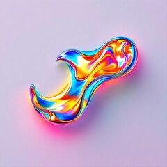 abstract colorful wave