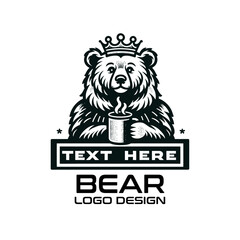 Bear Vector Logo Design