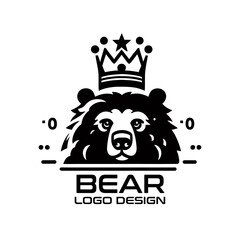 Bear Vector Logo Design