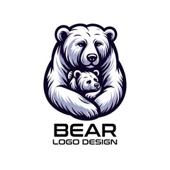 Bear Vector Logo Design