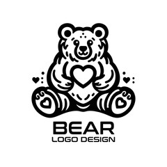 Bear Vector Logo Design