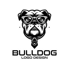 Bulldog Vector Logo Design
