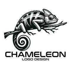 Chameleon Vector Logo Design