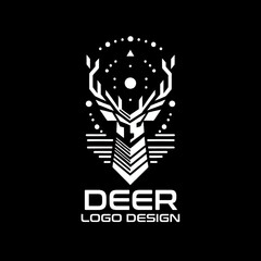 Deer Vector Logo Design