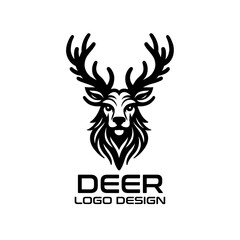 Deer Vector Logo Design