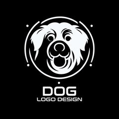 Obraz premium Dog Vector Logo Design