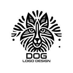 Dog Vector Logo Design