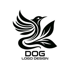 Fototapeta premium Dog Vector Logo Design 