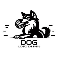 Dog Vector Logo Design 