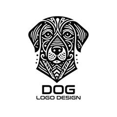 Dog Vector Logo Design 