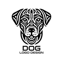 Dog Vector Logo Design 
