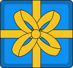 Set of vector gift boxes isolated on white background