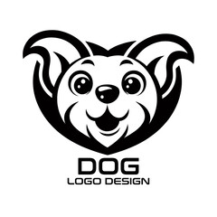 Dog Vector Logo Design 