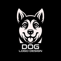 Dog Vector Logo Design 