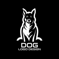 Dog Vector Logo Design 