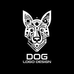 Dog Vector Logo Design 