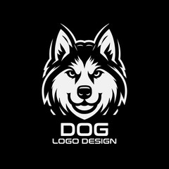 Dog Vector Logo Design 