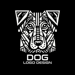 Dog Vector Logo Design 