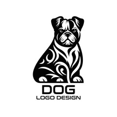 Dog Vector Logo Design 